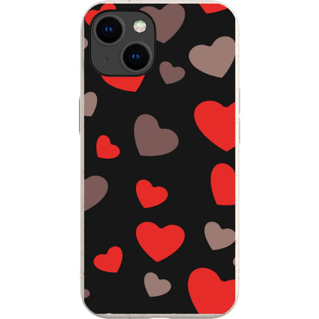 Red Hearts — iPhone 15 iPhone Bio-degradable Case — Finnaij
