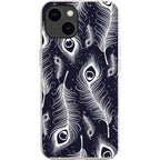 Feathers in Bloom — iPhone 15 iPhone Bio-degradable Case — Finnaij
