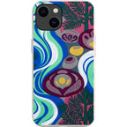 Sauna Bloom Motif by Aino Kallio — iPhone 15 iPhone Bio-degradable Case — Finnaij