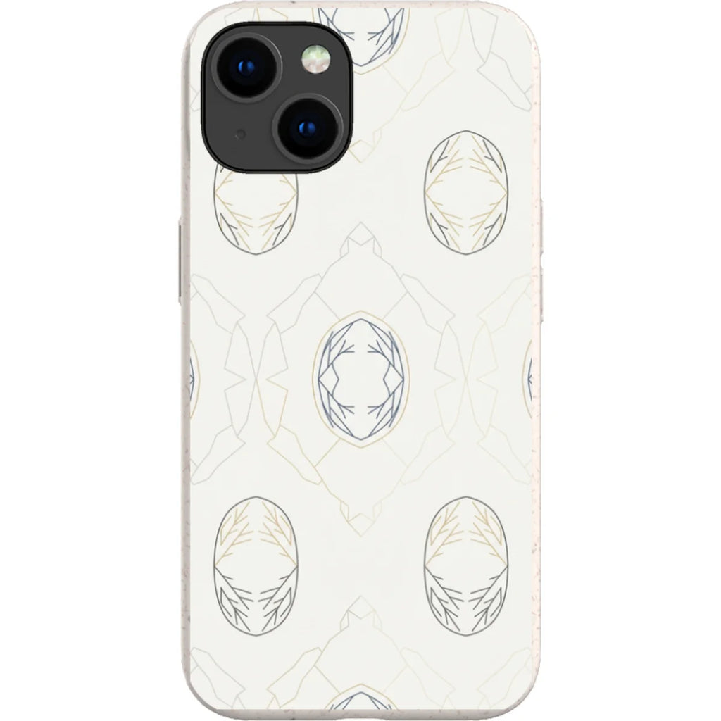 Frozen Lake Silence by Elsi Vaarala — iPhone 15 iPhone Bio-degradable Case — Finnaij