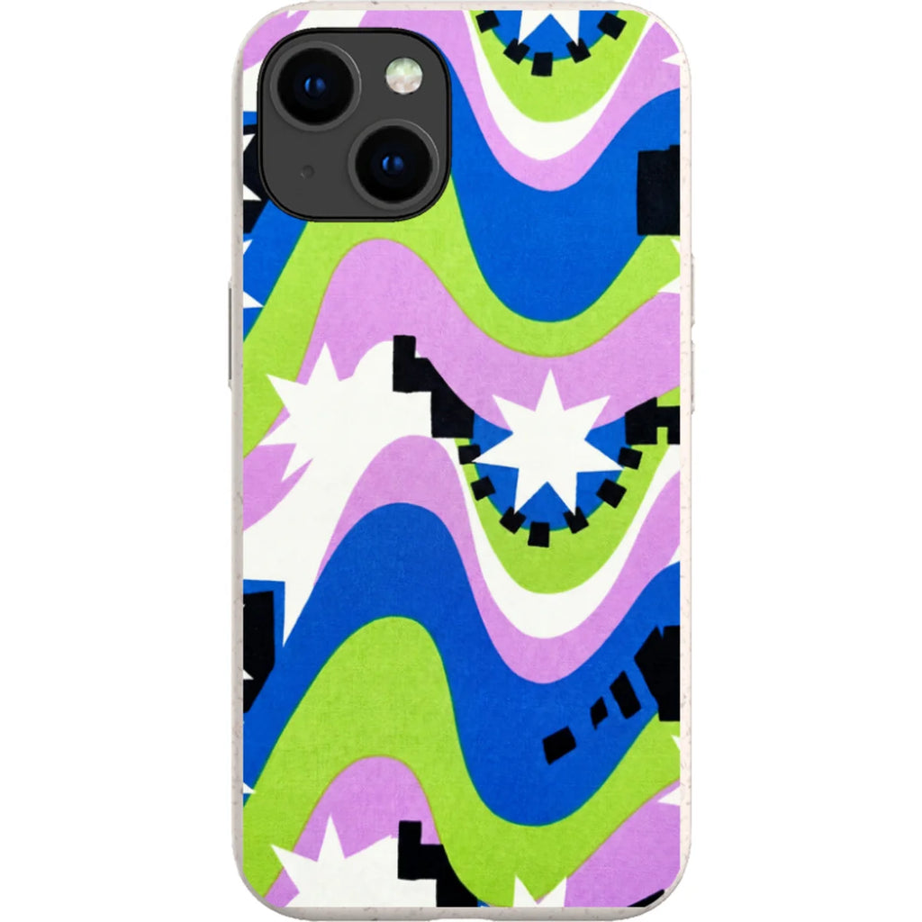 Aurora Pop Burst by Salla Niemi — iPhone 15 iPhone Bio-degradable Case — Finnaij