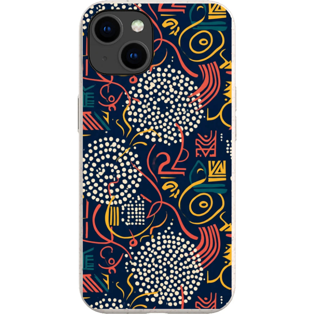 Adire Nightfall by Ada Okoye — iPhone Bio-degradable Case — Finnaij