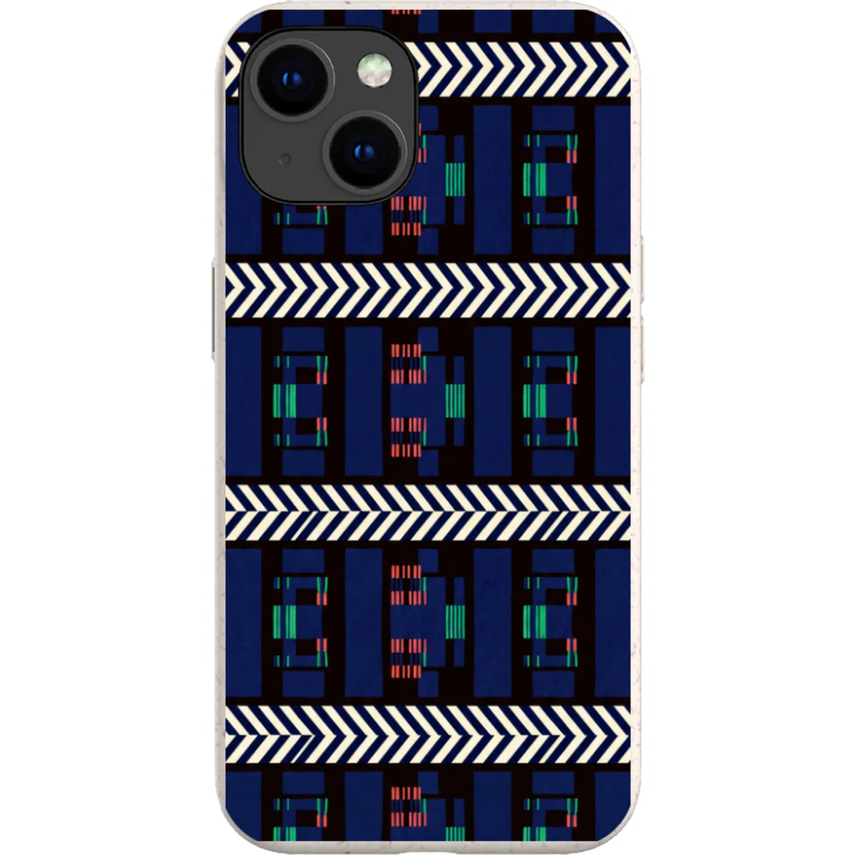 Midnight Aso-Oke by Ada Okoye — iPhone 15 iPhone Bio-degradable Case — Finnaij