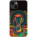 Talking Drum Halo by Ada Okoye — iPhone 15 iPhone Bio-degradable Case — Finnaij