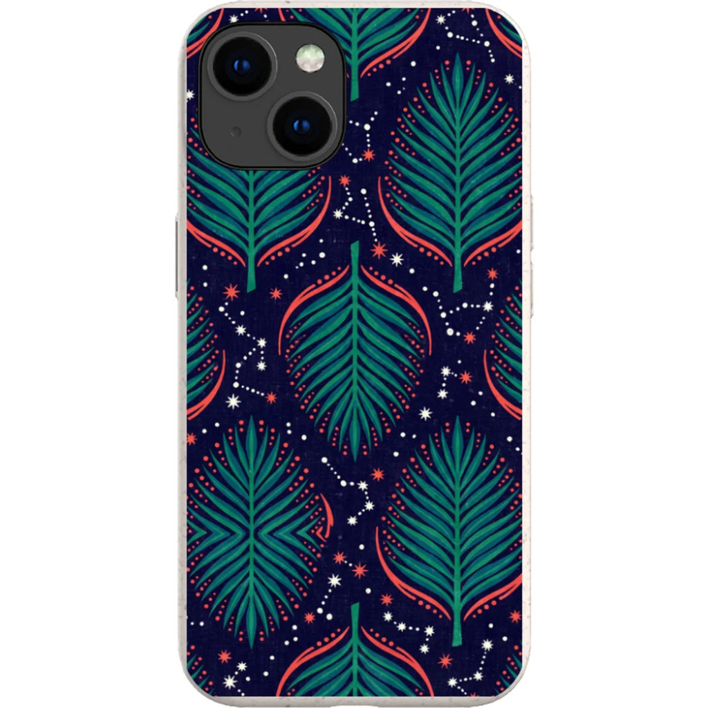 Palm Frond Constellations by Ada Okoye — iPhone 15 iPhone Bio-degradable Case — Finnaij