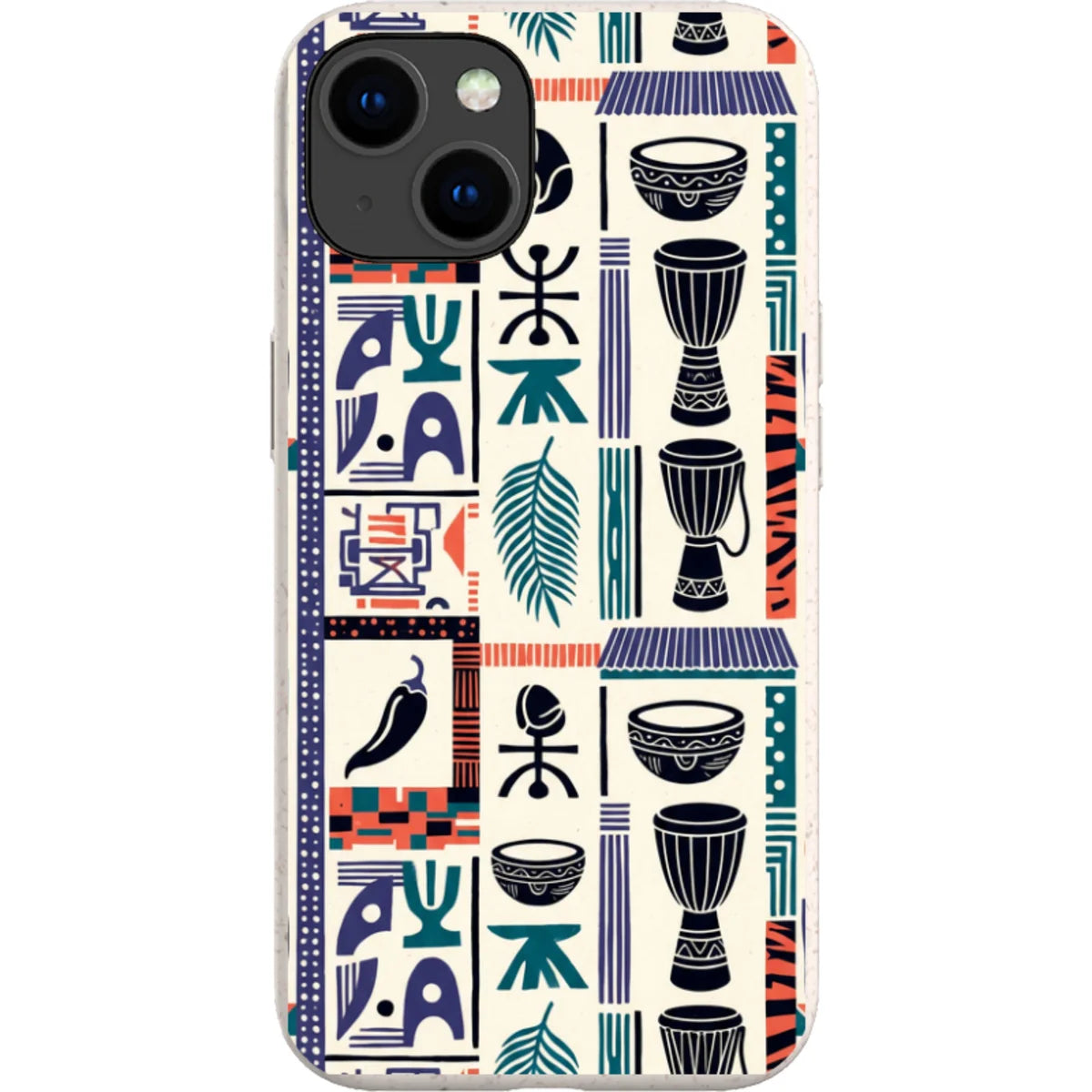 Market Day Icons by Ada Okoye — iPhone 15 iPhone Bio-degradable Case — Finnaij