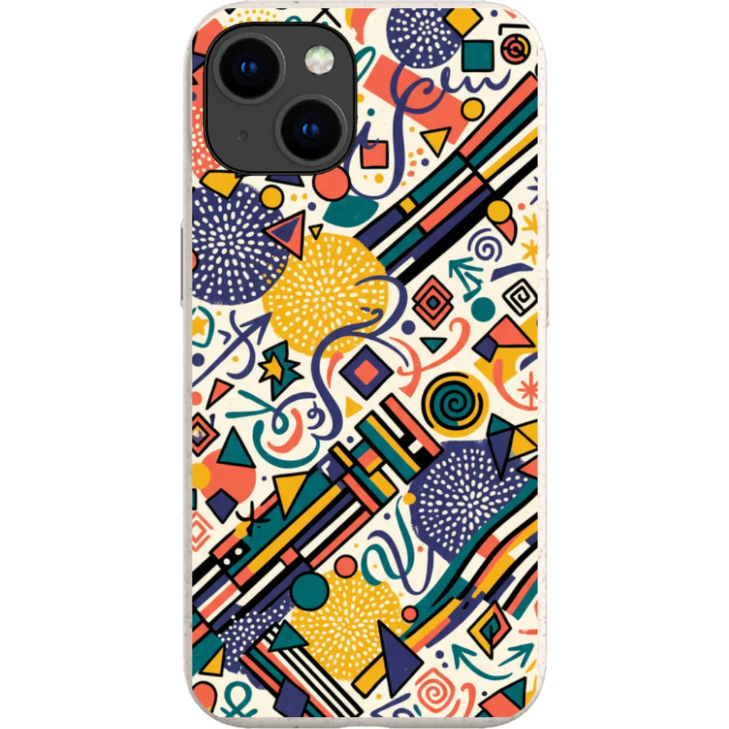 Festival Confetti (Daylight) by Ada Okoye — iPhone 15 iPhone Bio-degradable Case — Finnaij