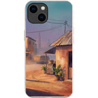 City Edge Quiet Street by Tobi Akinyemi — iPhone 15 iPhone Bio-degradable Case — Finnaij