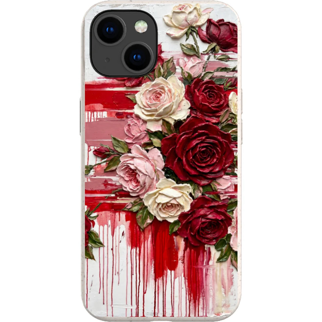 Roses by Frida Lövström — iPhone 15 iPhone Bio-degradable Case — Finnaij