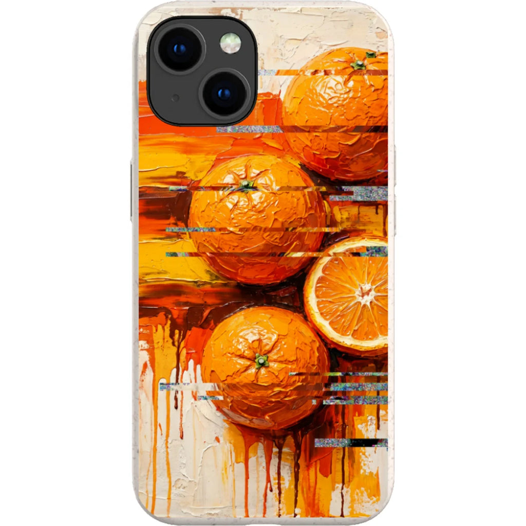 Oranges and Citrus Still Life by Frida Lövström — iPhone 15 iPhone Bio-degradable Case — Finnaij
