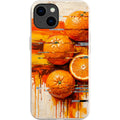 Oranges and Citrus Still Life by Frida Lövström — iPhone 15 iPhone Bio-degradable Case — Finnaij