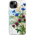 Nordic Wildflowers by Frida Lövström — iPhone 15 iPhone Bio-degradable Case — Finnaij