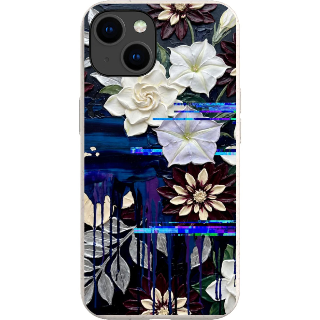Midnight Garden by Frida Lövström — iPhone 15 iPhone Bio-degradable Case — Finnaij