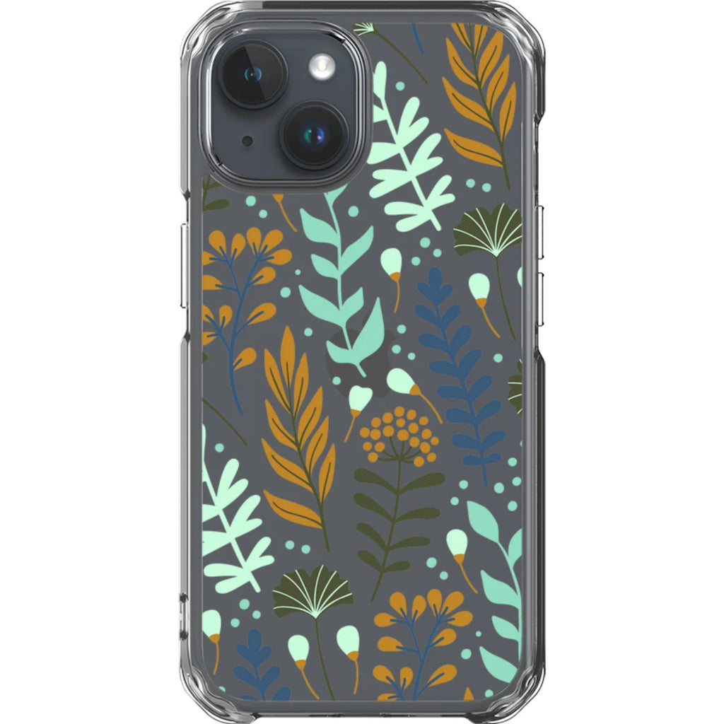 Wild Floral — iPhone 15 Clear Impact Case — Finnaij