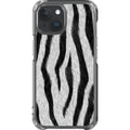 Zebra Groove — iPhone 15 Magsafe Clear Impact Case — Finnaij