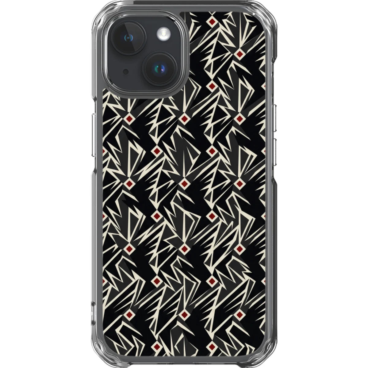 Raven & Oya — iPhone 15 Magsafe Clear Impact Case — Finnaij