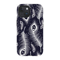 Feathers in Bloom — iPhone 15 Magsafe Tough Case — Finnaij