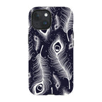 Feathers in Bloom — iPhone 15 Magsafe Tough Case — Finnaij