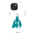 Blue Dress by Keagan Haight — iPhone 15 Magsafe Tough Case — Finnaij