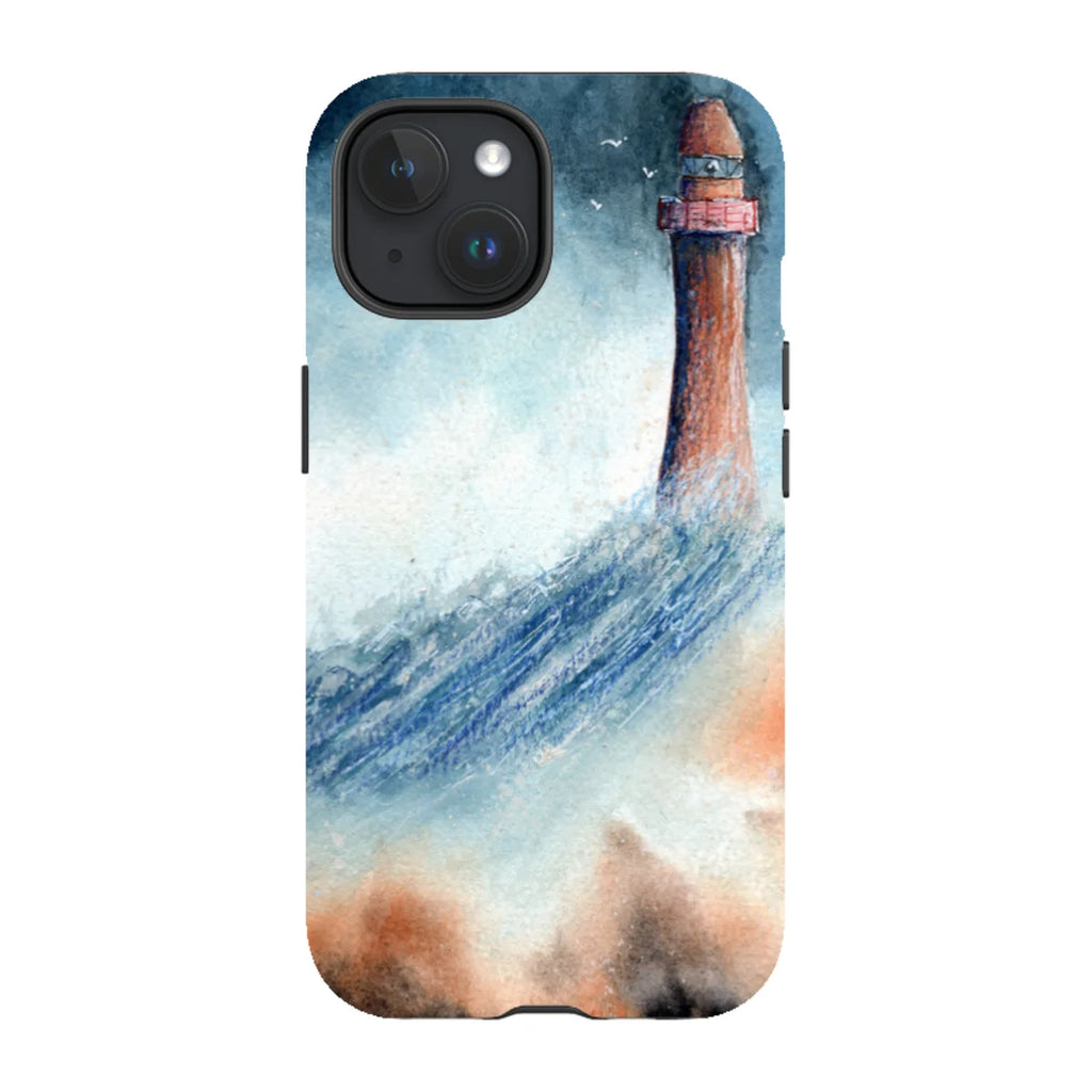 Lighthouse by Hicksy — iPhone 15 Magsafe Tough Case — Finnaij