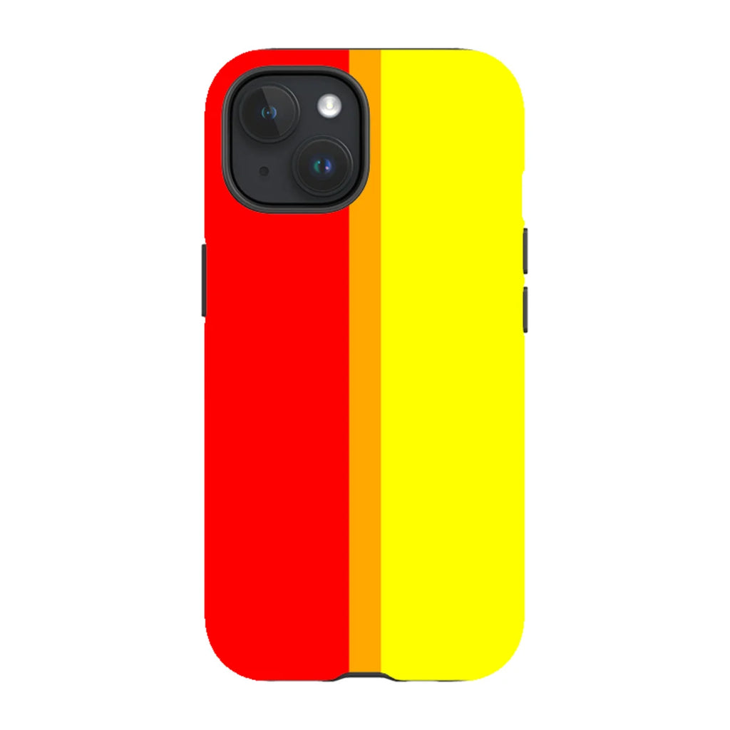 Rainbow Series Red Yellow — iPhone 15 Magsafe Tough Case — Finnaij