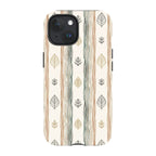 Birch Linen Harmony by Elsi Vaarala — iPhone 15 Magsafe Tough Case — Finnaij