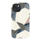 Frozen Lake Geometry by Elsi Vaarala — iPhone 15 Magsafe Tough Case — Finnaij
