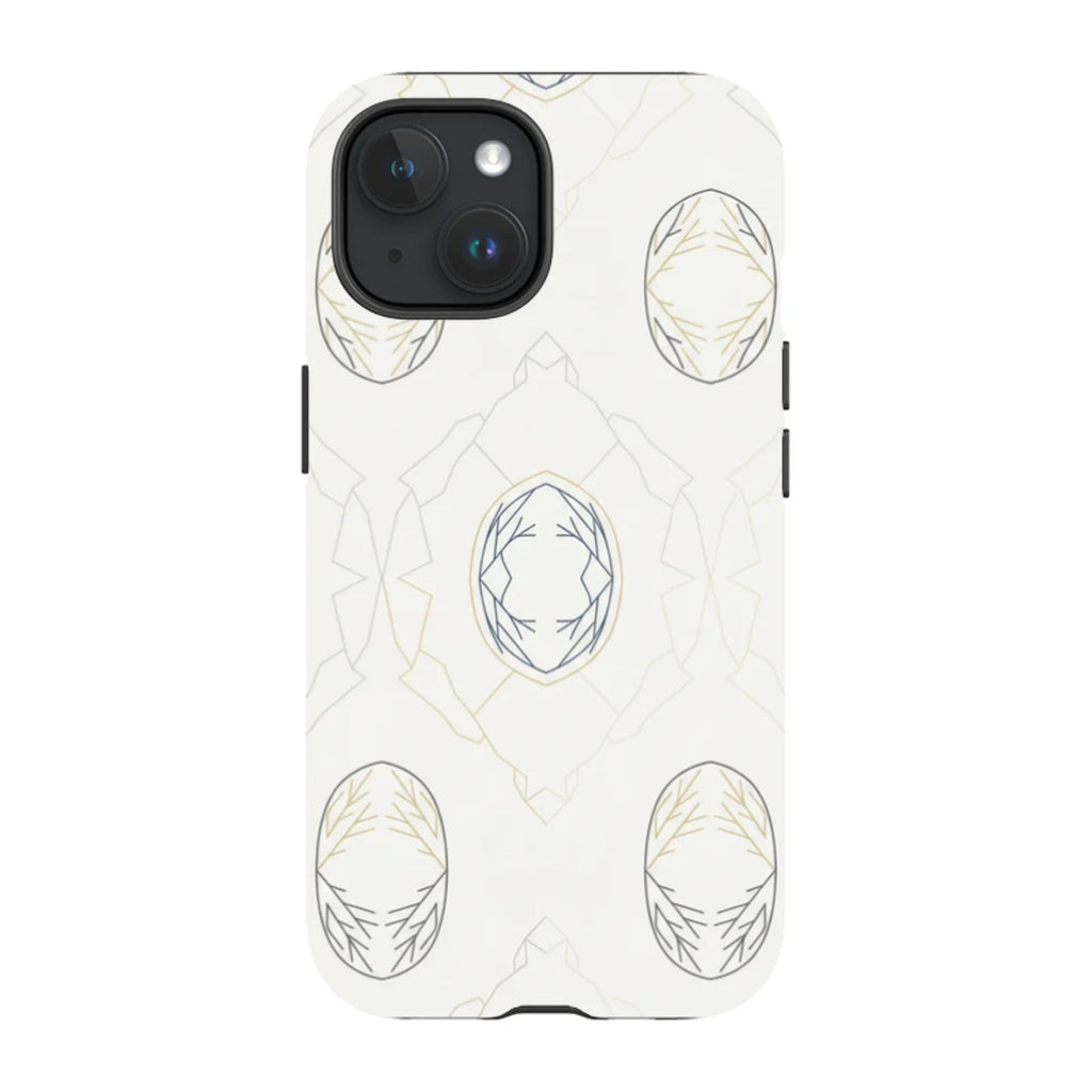 Frozen Lake Silence by Elsi Vaarala — iPhone 15 Magsafe Tough Case — Finnaij
