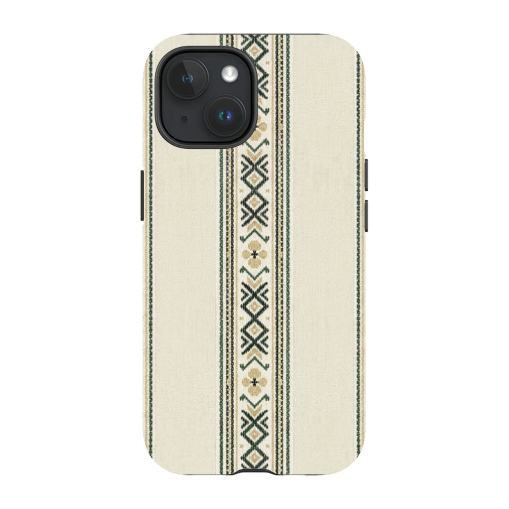 Karelian Ribbon Luxe by Elsi Vaarala — iPhone 15 Magsafe Tough Case — Finnaij