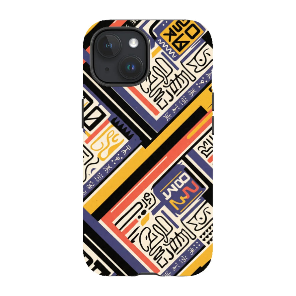 Danfo After Dark by Ada Okoye — iPhone 15 MagSafe Tough Case — Finnaij