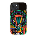 Talking Drum Halo by Ada Okoye — iPhone 15 MagSafe Tough Case — Finnaij