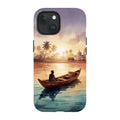Lagoon Morning by Tobi Akinyemi — iPhone 15 MagSafe Tough Case — Finnaij