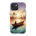 Lagoon Morning by Tobi Akinyemi — iPhone 15 MagSafe Tough Case — Finnaij