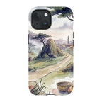Jos Plateau Cool Light by Tobi Akinyemi — iPhone 15 MagSafe Tough Case — Finnaij