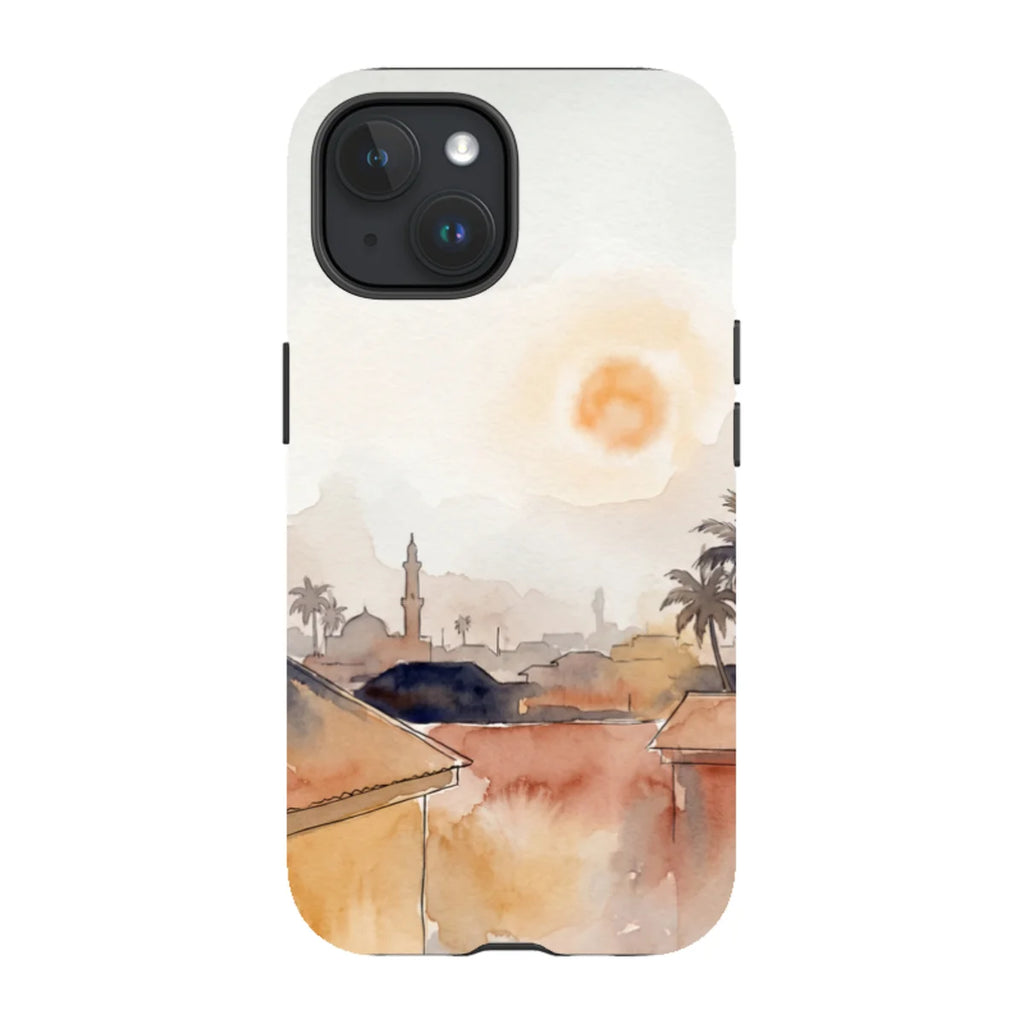Harmattan Sky by Tobi Akinyemi — iPhone 15 MagSafe Tough Case — Finnaij