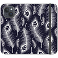 Feathers in Bloom Vegan Leather — iPhone 15 Wallet Case — Finnaij
