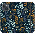 Wild Floral Vegan Leather — iPhone 15 Wallet Case — Finnaij