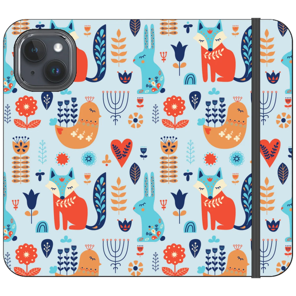 Nordic Ornament — iPhone 15 Wallet Case — Finnaij
