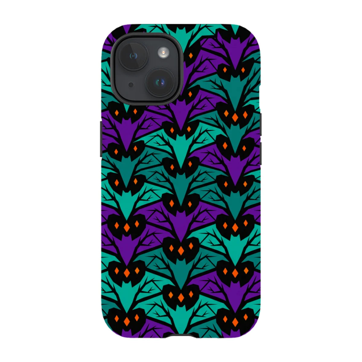 Bat Forest — iPhone 15 Tough Case — Finnaij