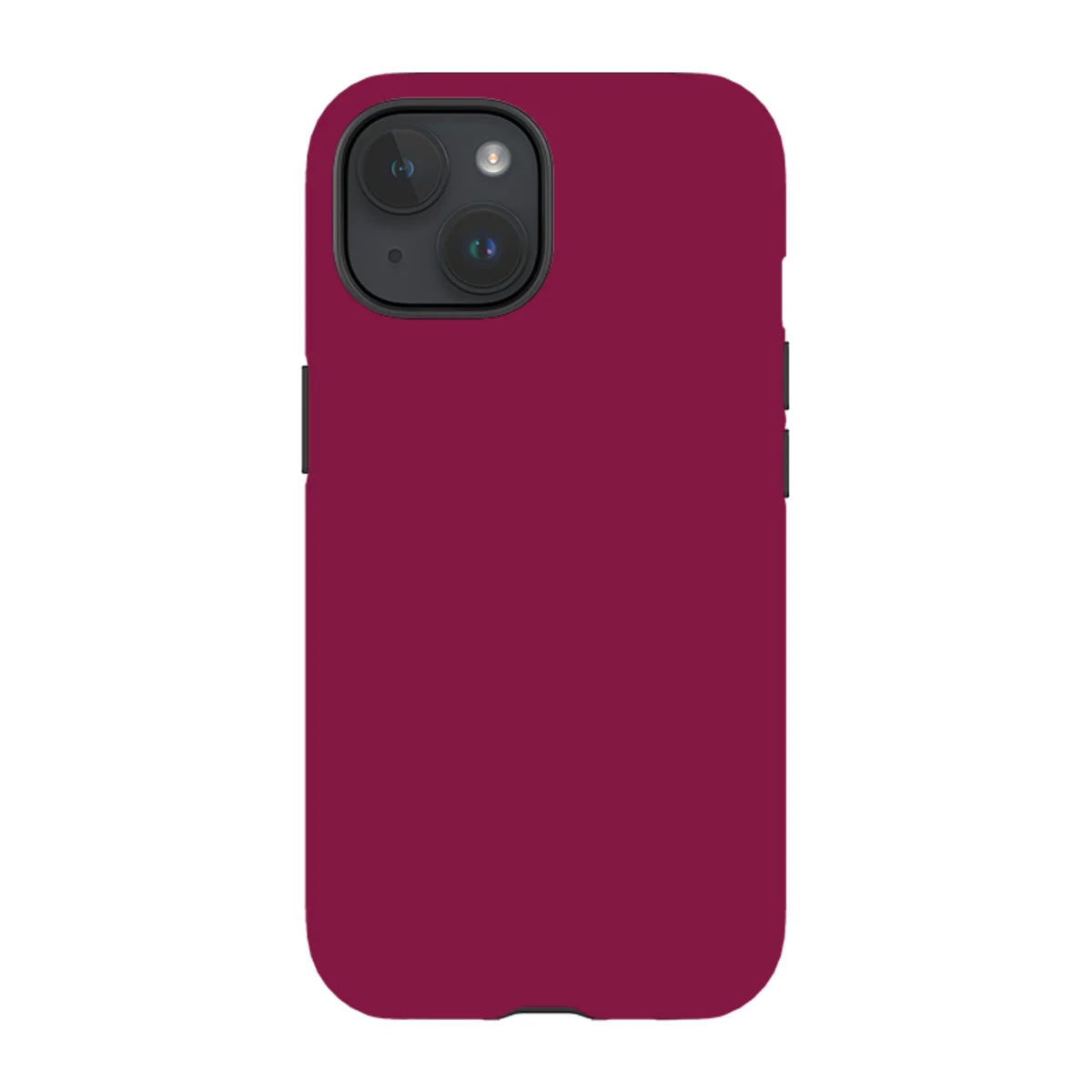Simple Range Burgundy Orchid — iPhone 15 Tough Case — Finnaij