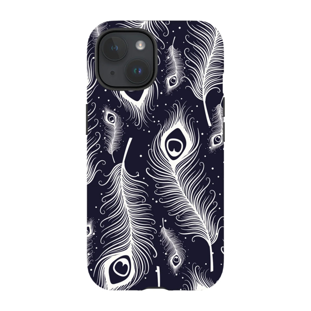 Feathers in Bloom — iPhone 15 Tough Case — Finnaij