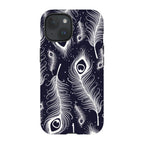 Feathers in Bloom — iPhone 15 Tough Case — Finnaij