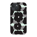 Bold Floral Black — iPhone 15 Tough Case — Finnaij