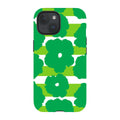 Bold Floral Green — iPhone 15 Tough Case — Finnaij