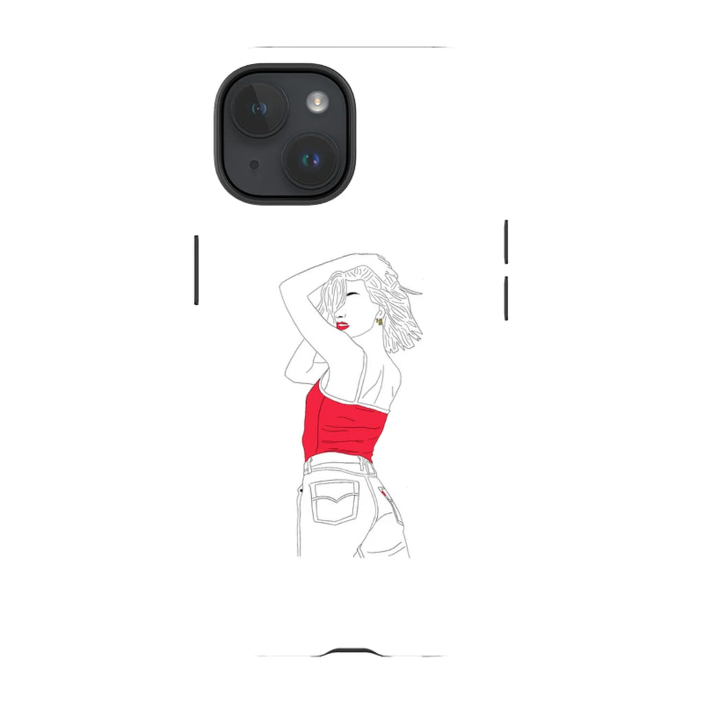 Double Take by Keagan Haight — iPhone 15 Tough Case — Finnaij