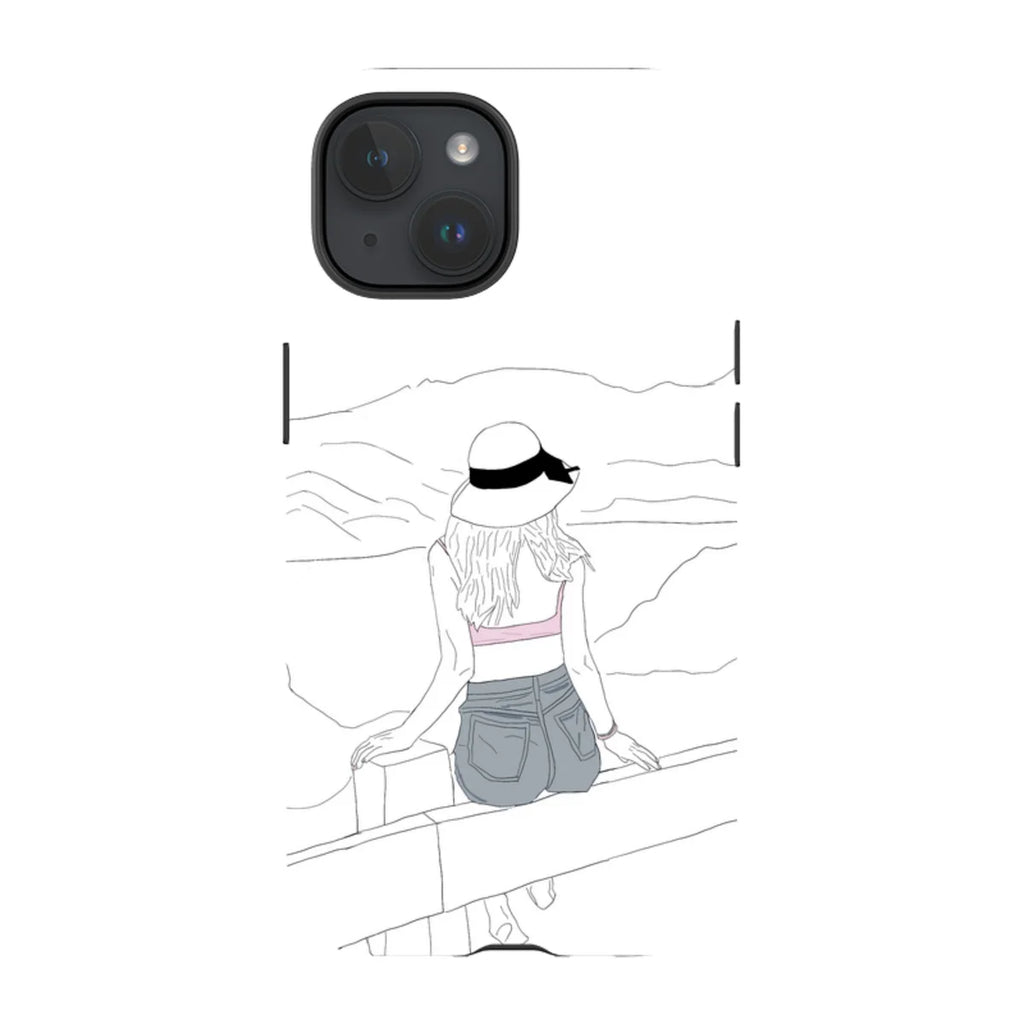 Vacay by Keagan Haight — iPhone 15 Tough Case — Finnaij
