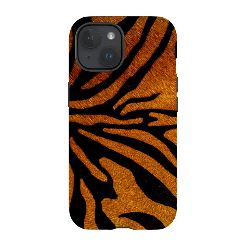 Stripes of the Wild — iPhone 15 Tough Case — Finnaij