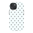 Monogram Snow — iPhone 15 Tough Case — Finnaij
