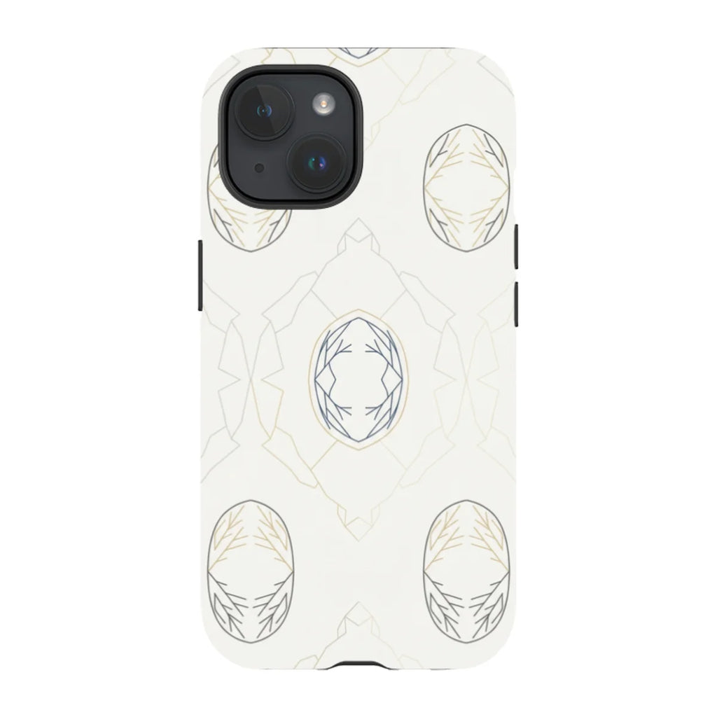 Frozen Lake Silence by Elsi Vaarala — iPhone 15 Tough Case — Finnaij
