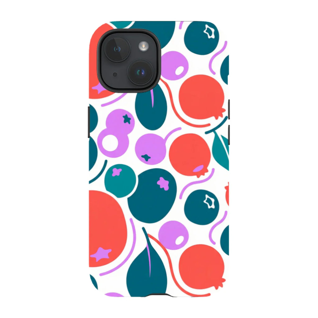 Berry Icon Remix by Salla Niemi — iPhone 15 Tough Case — Finnaij